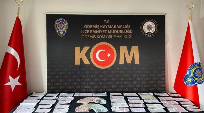 İzmir'de tefecilere operasyon 2 gözaltı