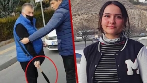 Kadın motokuryeye beyzbol sopalı saldırı girişimi