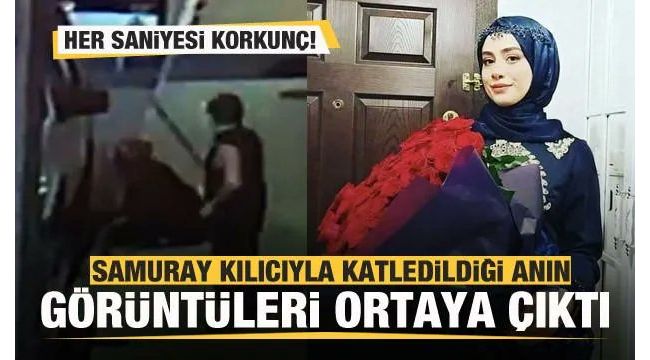 Kılıçlı saldırının görüntüleri ortaya çıktı