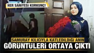 Kılıçlı saldırının görüntüleri ortaya çıktı
