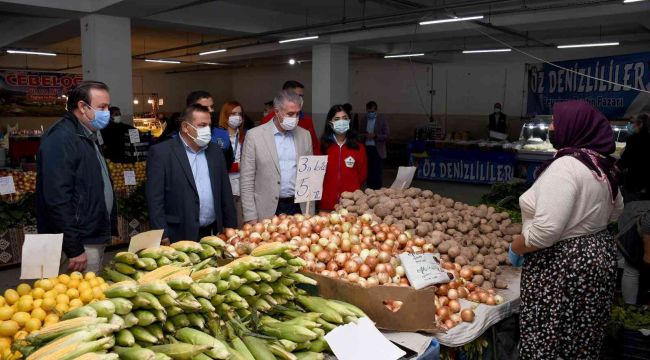 Kuşadası kapalı pazaryerinin eksikleri hızla giderilecek