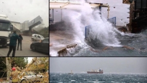 Lodos kabusu: 6 can kaybı, 46 yaralı