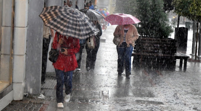 Meteoroloji'den İzmir için kuvvetli yağış uyarısı