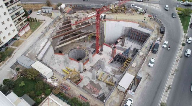 Metro çalışmalarında sıra istasyonlarda