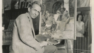 Ressam İbrahim Çallı eserleri Folkart Gallery'de