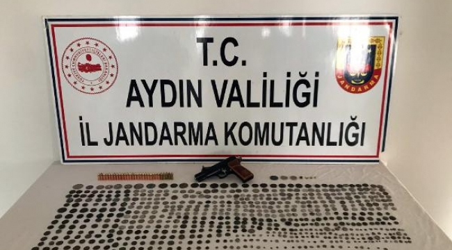 Tarihi sikkelerle yakalanan 3 kişi gözaltına alındı