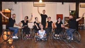 'Tekerli sandalye bizim için bir kostüm gibi'