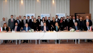 TÜGİAD Ege Şubesi TOBB Başkanı Hisarcıklıoğlu'nu ağırladı