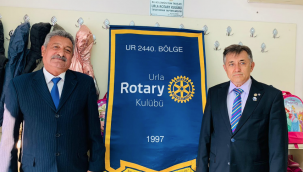 Urla Rotary' den okula teşrifat 