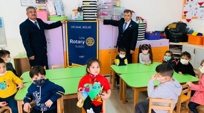 Urla Rotary Kulübü'nden eğitime destek