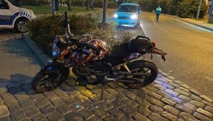 Uygulamadan kaçan alkollü sürücü polise çarptı