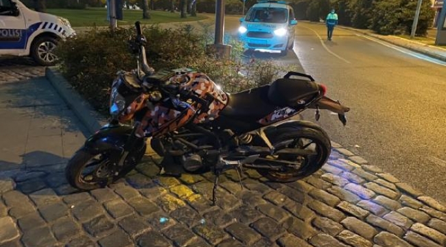 Uygulamadan kaçan alkollü sürücü polise çarptı