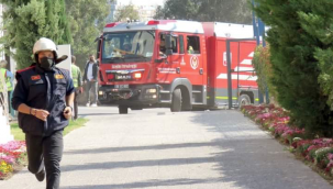 Yangın ve kurtarma tatbikatı gerçeğini aratmadı