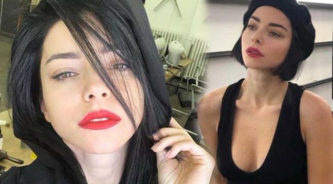 Yeni imajıyla pozlar verdi