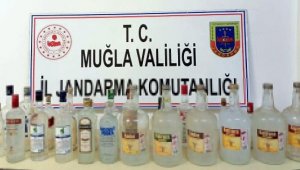255 litre sahte içki ele geçirildi
