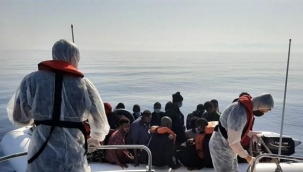 Dikili'den mülteci gibi kaçarken yakalandılar!