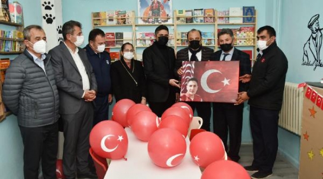 'Aliağa'da kütüphanesiz okul kalmayacak'