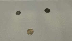 Avucunda 3 sikke ile yakalanıp, gözaltına alındı