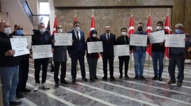 Aydın'da engelli ve eski hükümlüler toplam 957 bin liralık destek