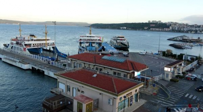 Bozcaada ve Gökçeada'ya feribot seferleri iptal 