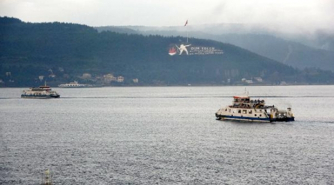 Bozcaada'ya bazı feribot seferleri iptal