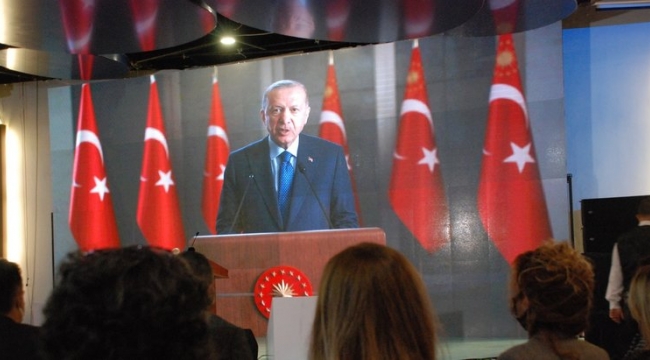 Cumhurbaşkanı Erdoğan video-konferansla İzmir'e bağlandı