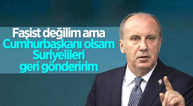 Cumhurbaşkanı olsam Suriyelileri gönderirdim