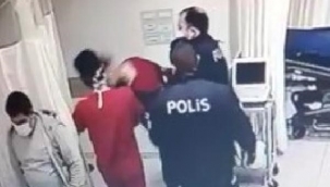 Doktora kafa atan kişi tekrar gözaltına alındı
