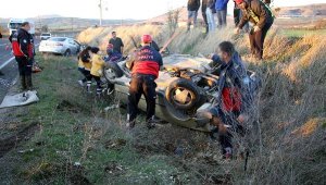 Ehliyetsiz sürücü kazaya neden oldu