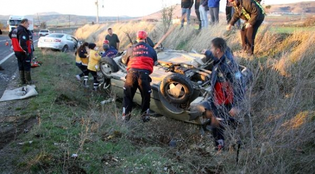 Ehliyetsiz sürücü kazaya neden oldu