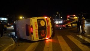 Hasta almaya giderken kaza yaptı: 4 yaralı