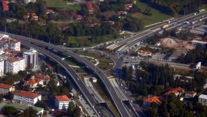 İzmir'de jandarmadan havadan trafik denetimi
