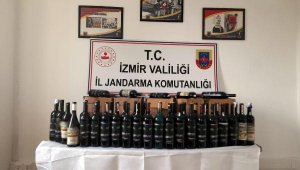 İzmir'de sahte rakı ve şarap ele geçirildi