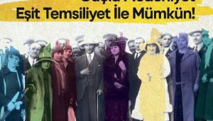 Kadınlar 'temsilde eşitlik' için yürüyecek