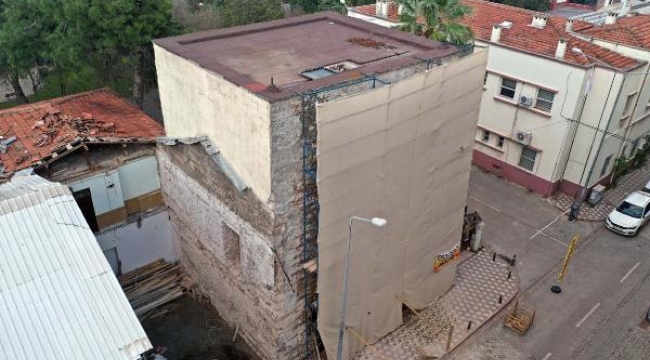 'Manisa Sarayı'ndan kalan tek yapı Fatih Kulesi restore ediliyor