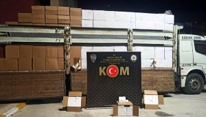 Manisa'da 6.5 milyon makaron ele geçirildi