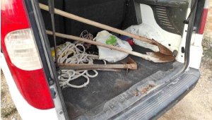 Manisa'da SİT alanında kaçak kazı: 6 gözaltı