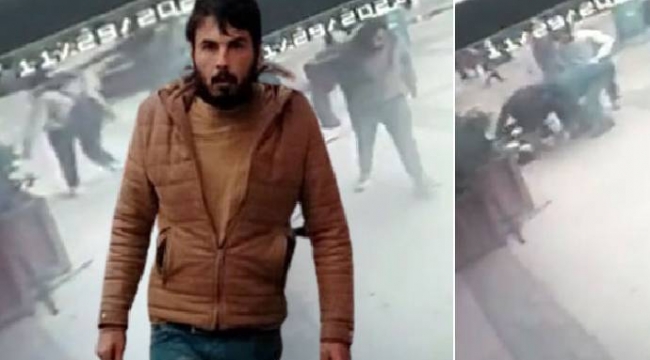 Manyağa bak! Yolda yürüyen kızı yumrukladı