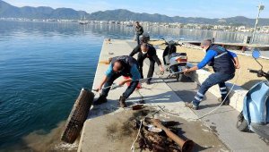 Marmaris'te 1 yılda 57 bin ton çöp toplandı