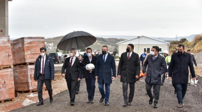 Mesleki Hastalıklar Hastanesi kaba inşaatı tamamlanmak üzere