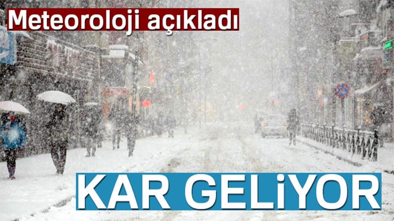 Meteorolojiden üst üste uyarı: Kar geliyor!