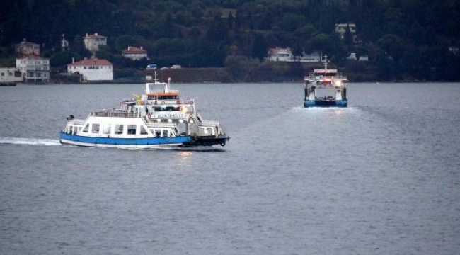 Olumsuz hava koşulları yine feribot seferlerini iptal ettirdi 
