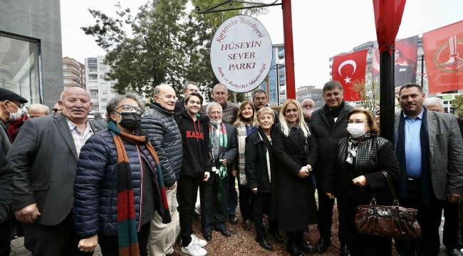 Örnekköylü Hüseyin'in adı parkta ölümsüzleşti