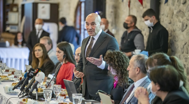 Soyer, Çeşme projesi, İnciraltı, Basmane çukuru için konuştu