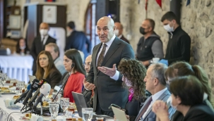 Soyer, Çeşme projesi, İnciraltı, Basmane çukuru için konuştu