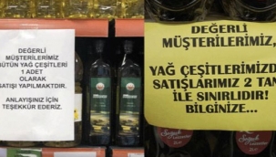 Stokçular iş başında! Bazı marketlerde satış kısıtlaması