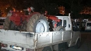 Traktör hırsızları Tire'de yakalandı..