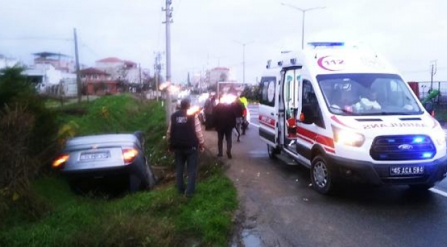 Turgutlu'da kaza: 3 yaralı