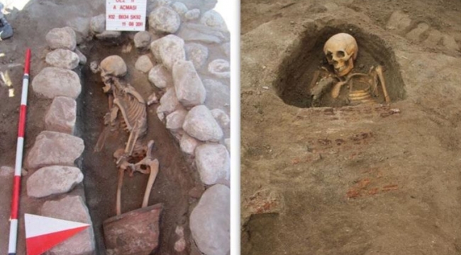 Türkiye ve Kırgızistan'daki bin yıllık mezarlık geleneği ortaya çıktı