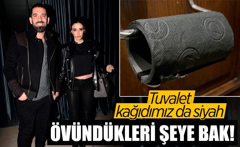 Tuvalet kağıtları siyahmış! Tanesi 67 liraymış